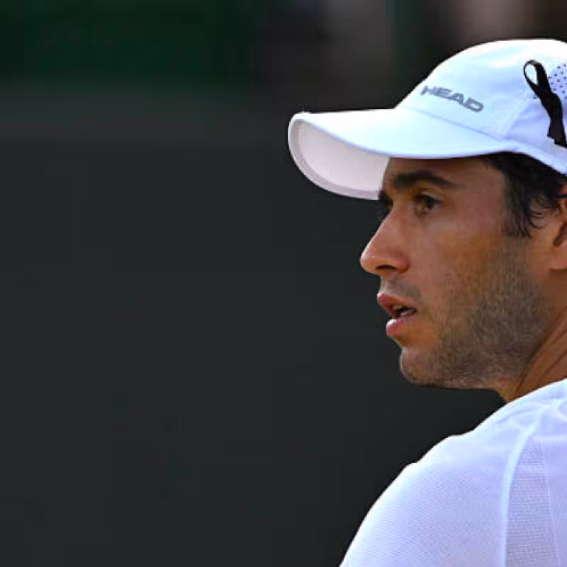 Wimbledon did not allow Nuno Borges to have a tribute with Diogo Jota. Source: Getty