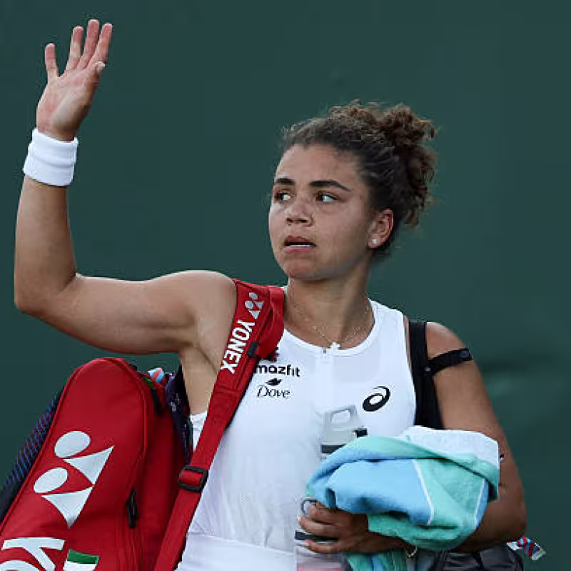 Paolini, after falling at Wimbledon: "I need to play certain types of points better." Photo: Gettyimages