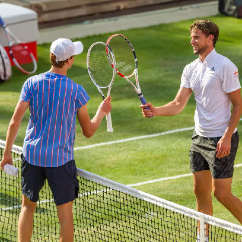 Thiem on Alcaraz and Sinner: "They have raised the level beyond what we were accustomed to." Photo: Getty Images