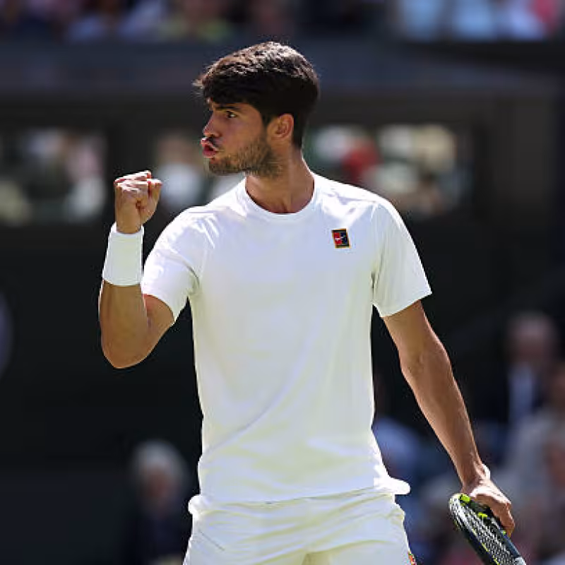 Alcaraz, consecutive finals at Wimbledon. Photo: gettyimages