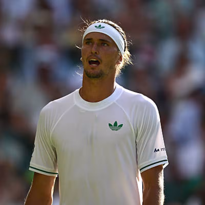 Zverev out in Gstaad. Photo: gettyimages