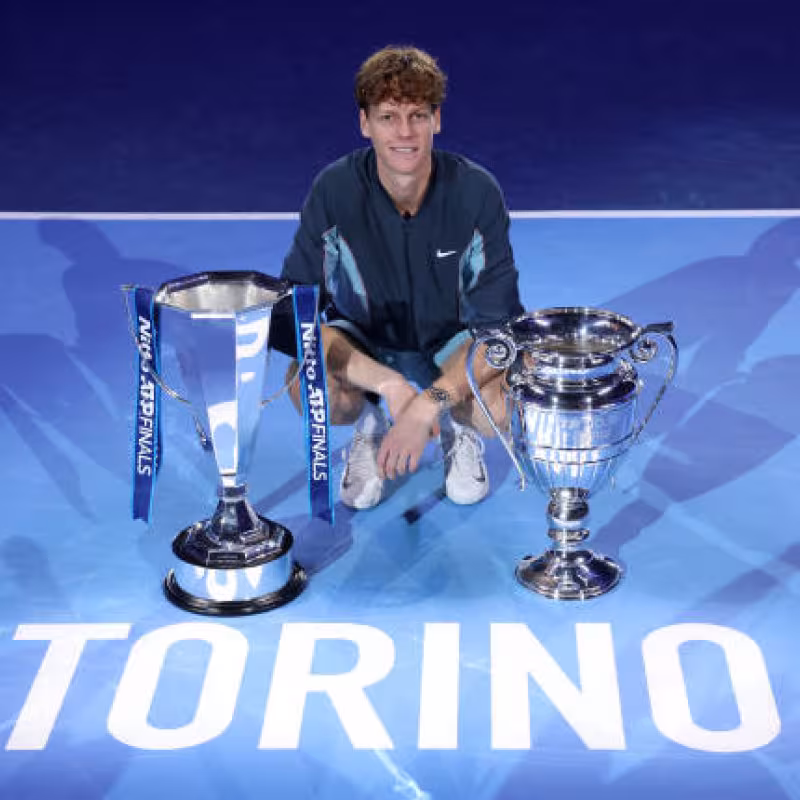 Jannik Sinner in the last ATP Finals 2024. Photo: Getty