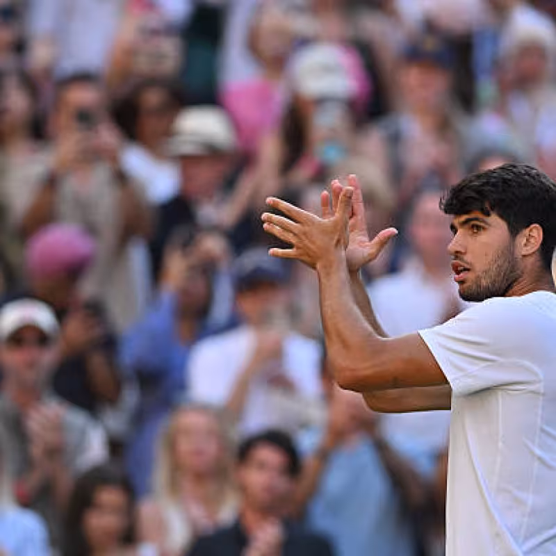 Carlos Alcaraz, Precocity. Photo: Getty Images.