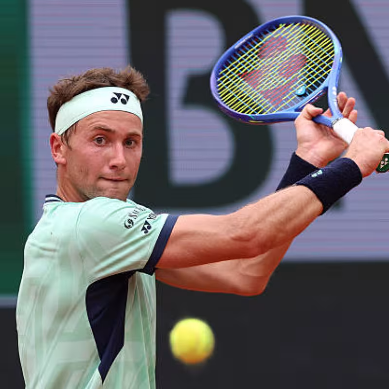 Casper Ruud, in Gstaad 2025. Photo: gettyimages