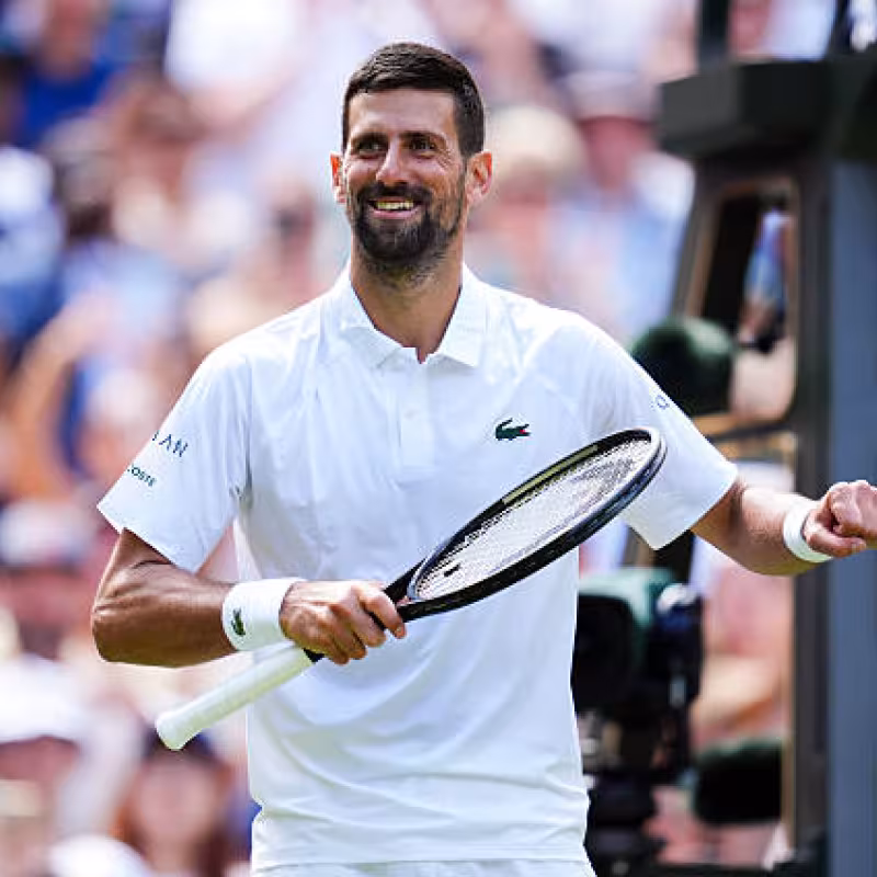 Novak Djokovic. Source: Getty