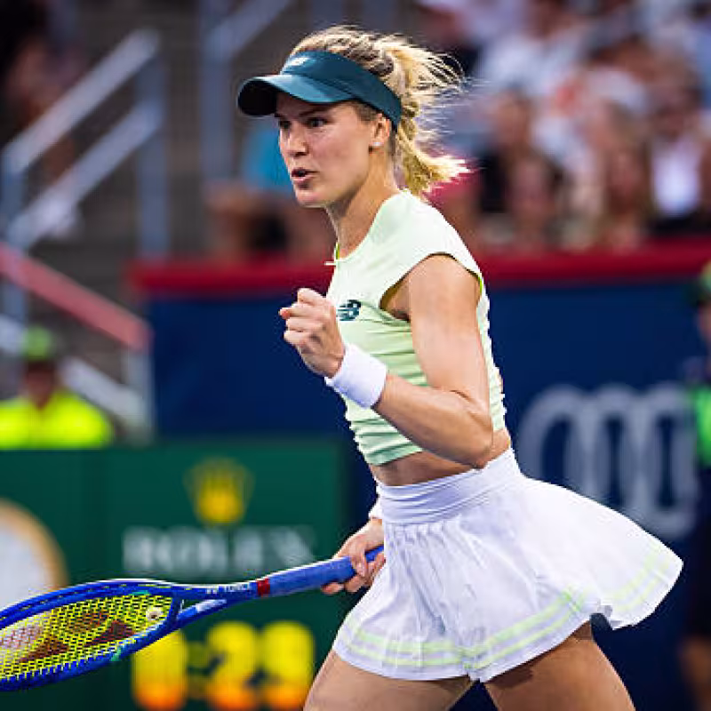 Bouchard delays his farewell with an epic match in Montreal. Photo: Getty
