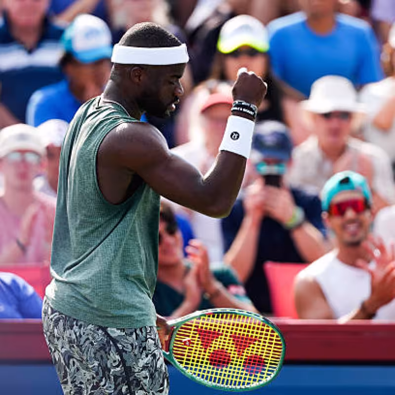 Frances Tiafoe, surreal statistics. Photo: gettyimages