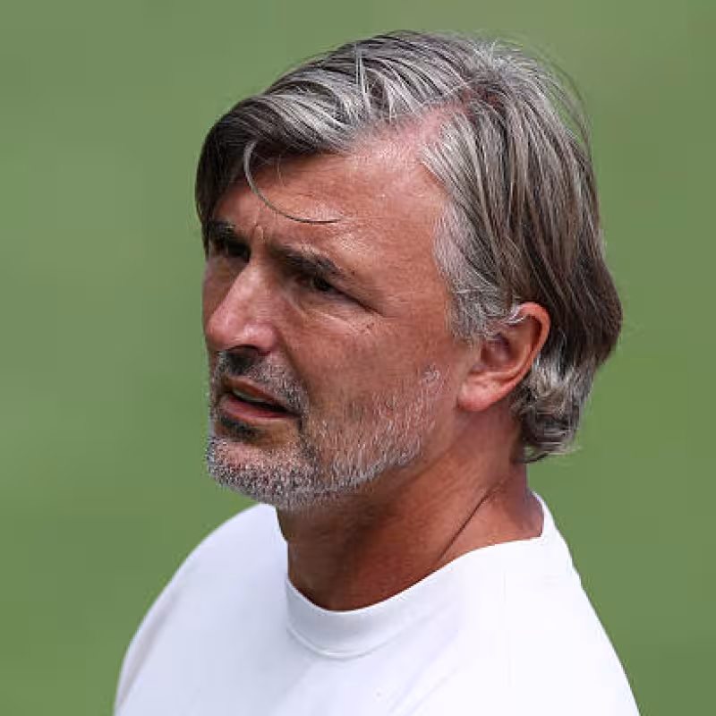 Goran Ivanisevic talks about Alcaraz, Sinner, and Djokovic. Photo: Getty