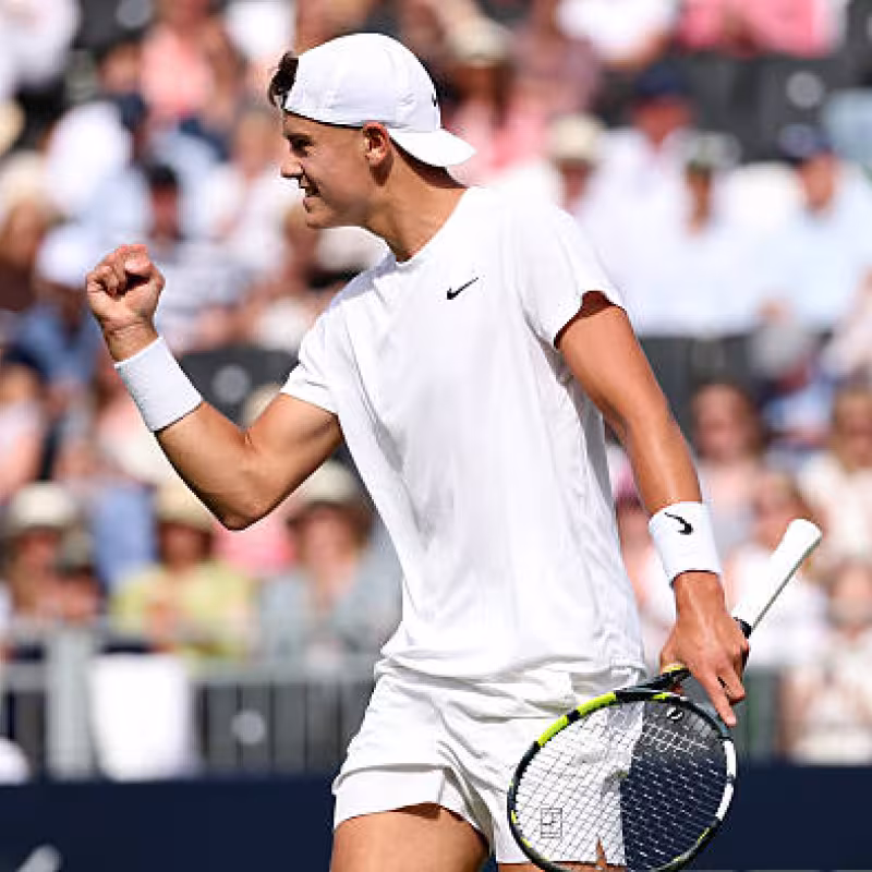 Holger Rune, Works with Agassi. Photo: gettyimages