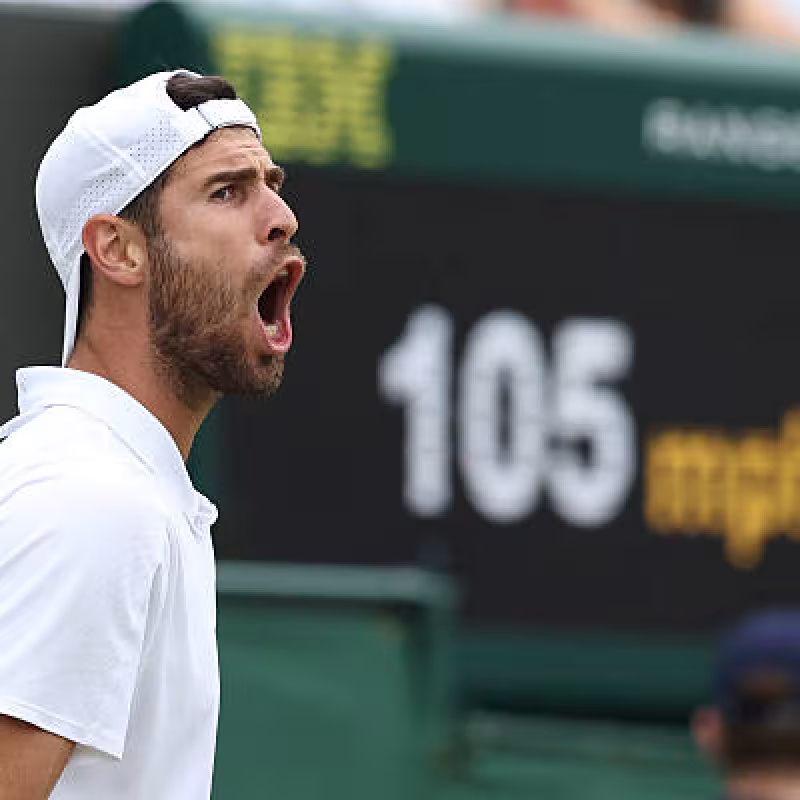Karen Khachanov, pioneer at Wimbledon 2025. Photo: gettyimages