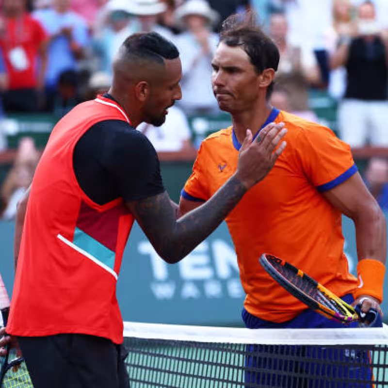 Nick Kyrgios criticizes Nadal. Photo: Getty Images