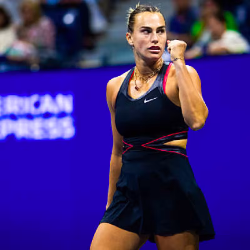 Aryna Sabalenka advances to the US Open 2025 round of 16. Source: Getty
