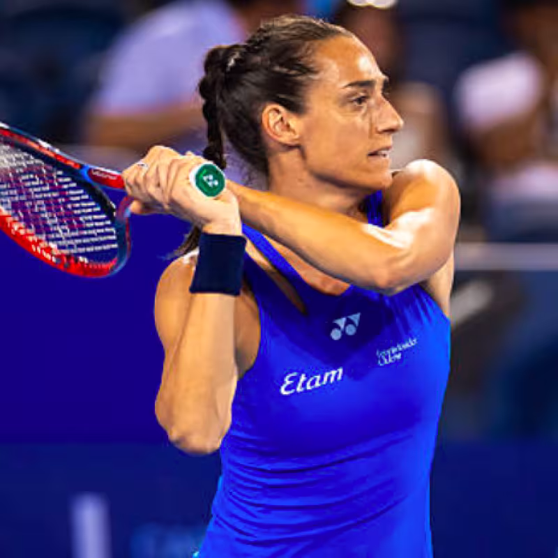 Caroline Garcia falls in Cincinnati and aims for her last tournament. Source: Getty