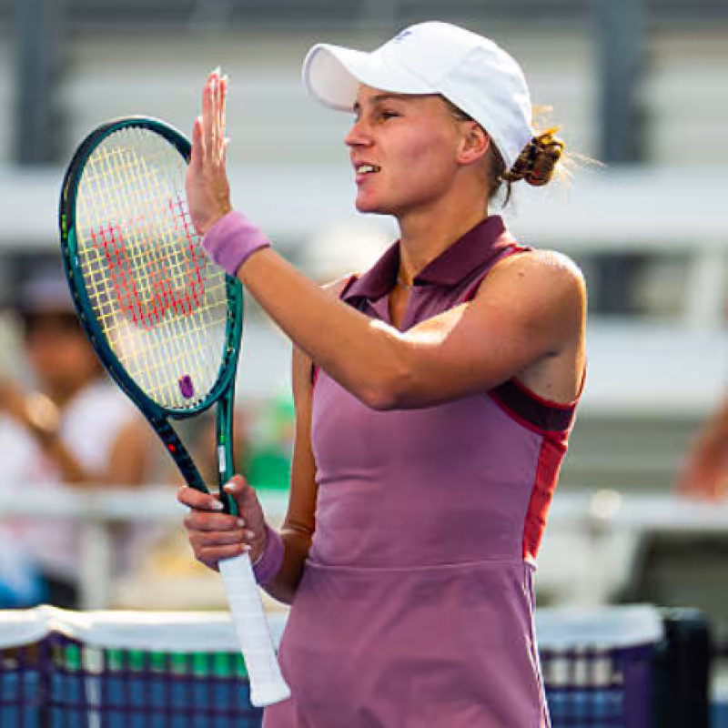 Veronika Kudermetova, one of the quarterfinalists in Cincinnati. Source: Getty