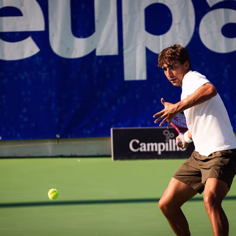Dani Mérida falls in the qualifying round of the US Open 2025. Source: FTM