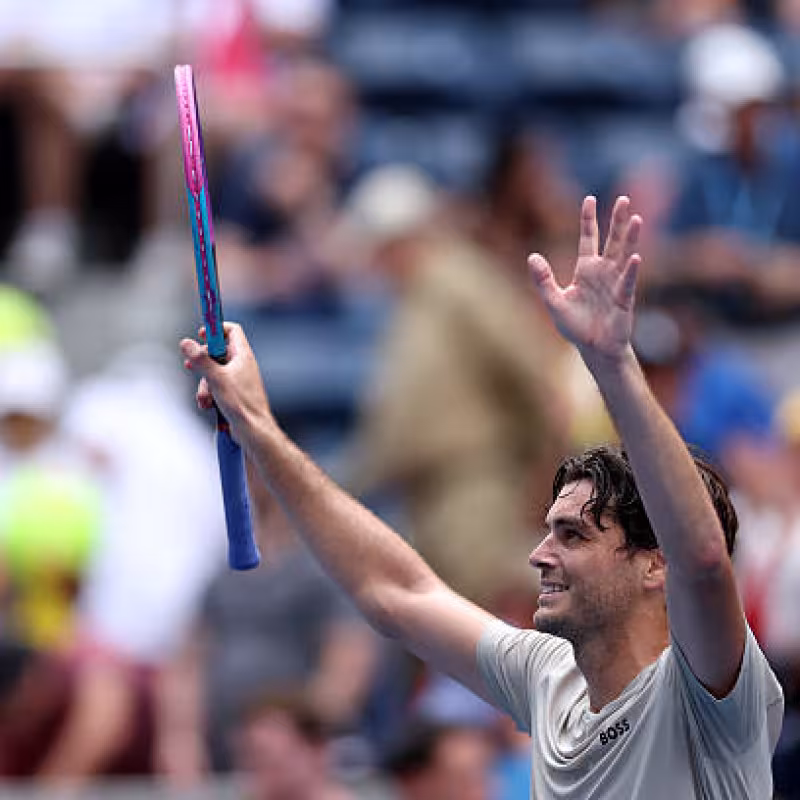 Fritz and Shelton bring the first American joys at the US Open. Photo: Getty Images