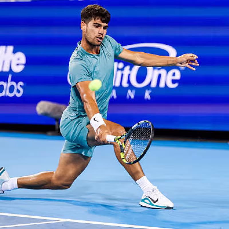 Where to watch live the quarterfinals of Alcaraz in Cincinnati. Photo: Getty Images.