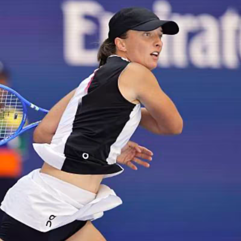Iga Swiatek advances to the second round of the US Open 2025. Source: Getty