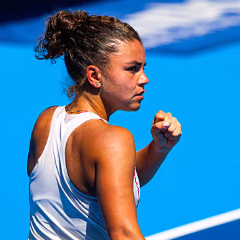 Jasmine Paolini seeks a new coach. Source: Getty