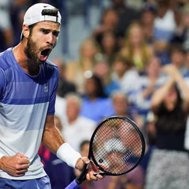 Karen Khachanov, between Toronto and Cincinnati. Source: Getty