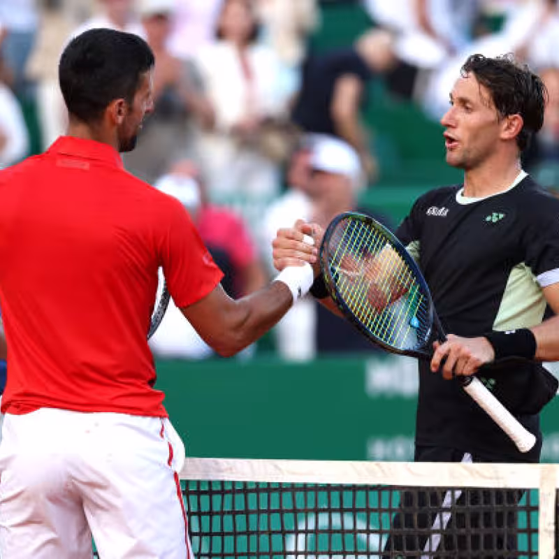 Ruud: "Djokovic is the greatest athlete of all time." Photo: Getty Images