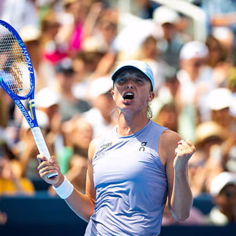 Swiatek has a clear goal: "I just want to keep playing this well". Photo: Getty Images