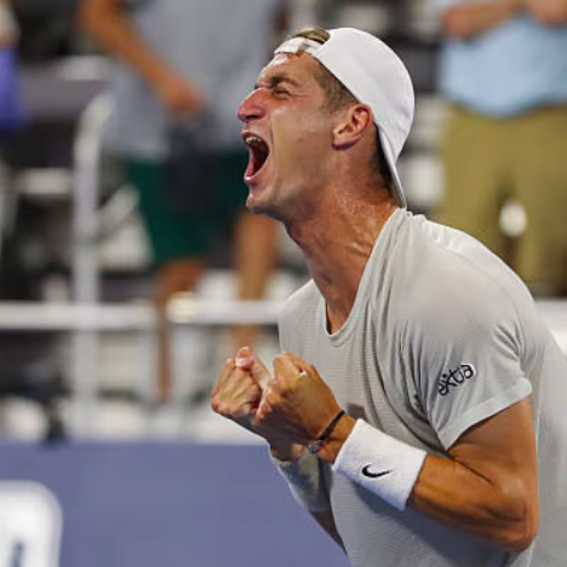 Terence Atmane advances to the semifinals of Cincinnati. Source: Getty