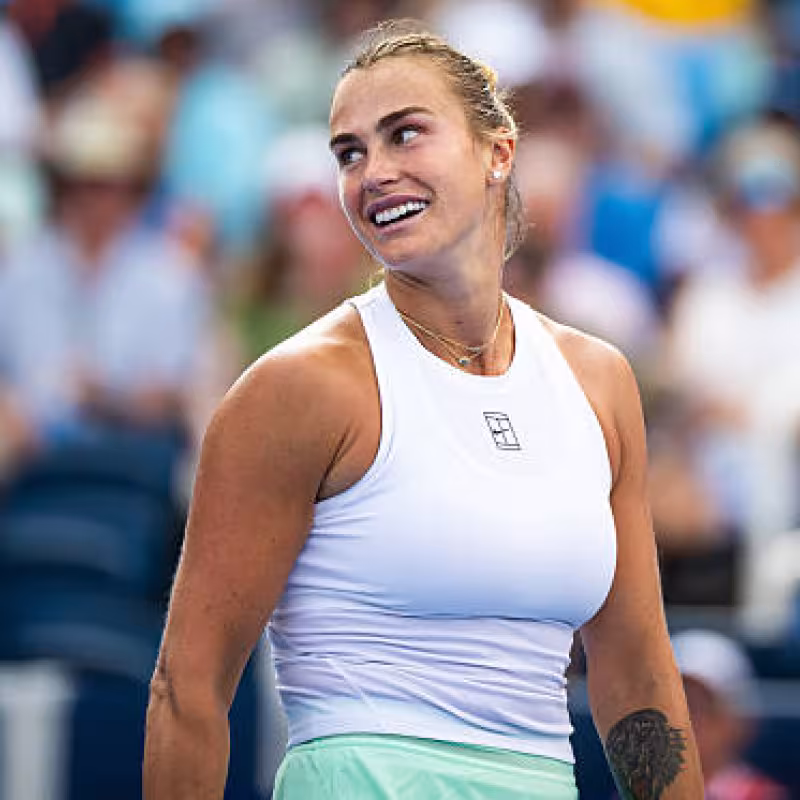 Sabalenka explains the key to her victory against Raducanu. Photo: Getty