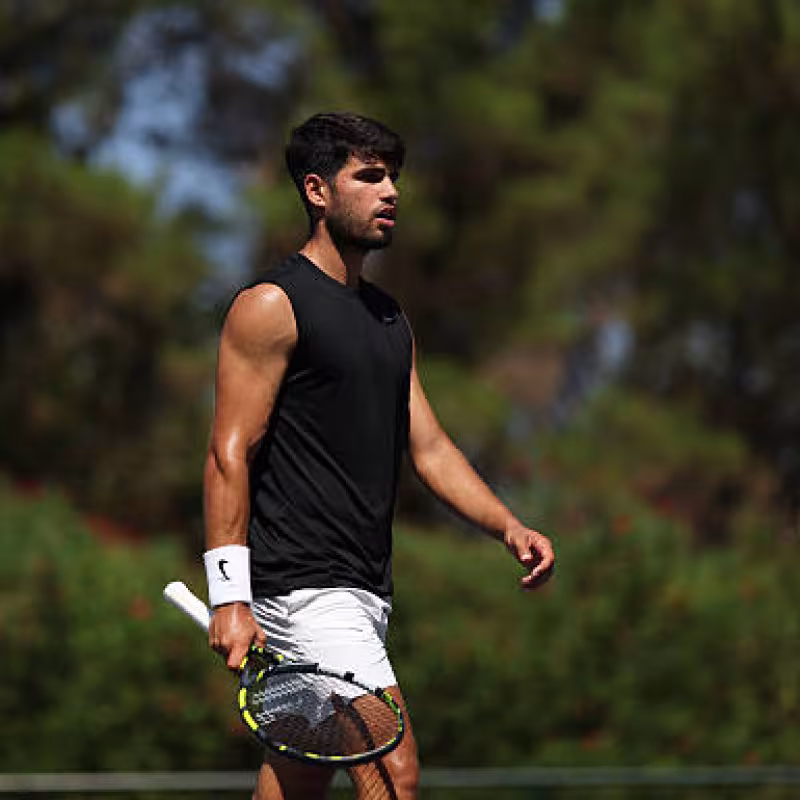 Carlos Alcaraz, statements in Cincinnati. Photo: Getty Images.