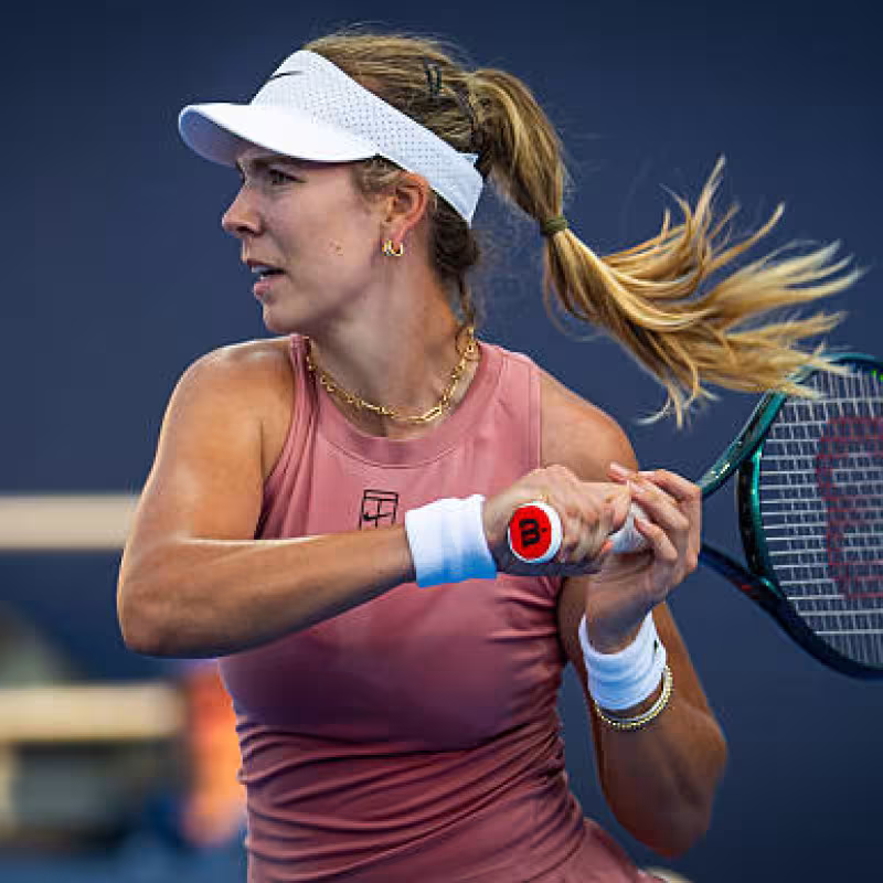 WTA Cleveland 2025: Boulter, a great candidate for the title. Photo: Getty.