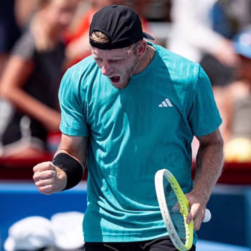Alejandro Davidovich at the ATP Toronto 2025. Photo: Getty