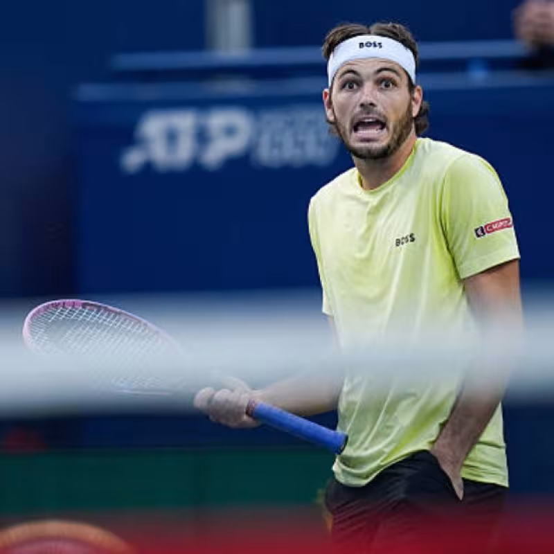 Taylor Fritz at the ATP Toronto 2025. Photo: Getty