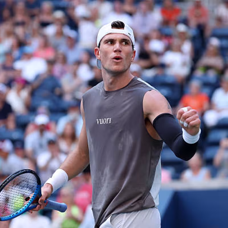 Jack Draper at the US Open 2025. Photo: Getty