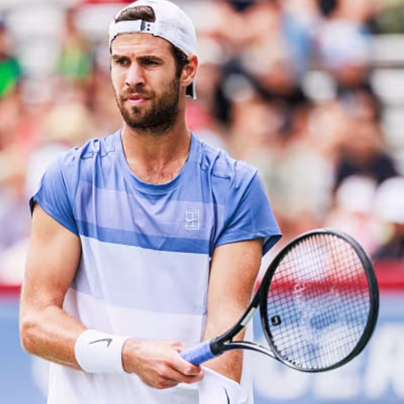 Karen Khachanov at ATP Toronto 2025. Photo: Getty