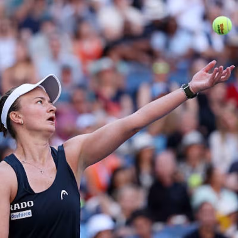 Barbora Krejcikova at the US Open 2025. Photo: Getty