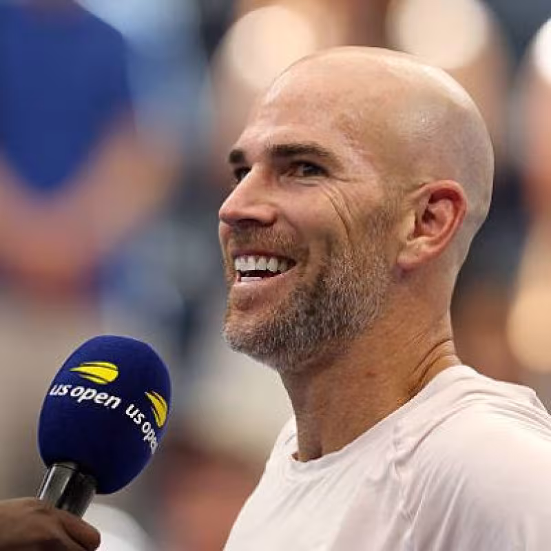 Adrian Mannarino at the US Open 2025. Photo: Getty