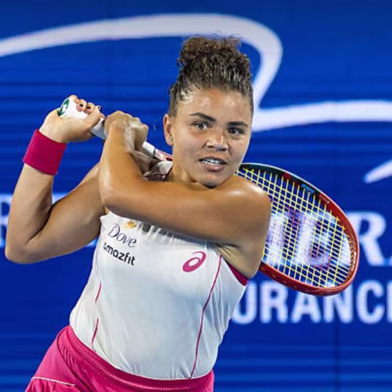 Jasmine Paolini at the WTA Cincinnati 2025. Photo: Getty