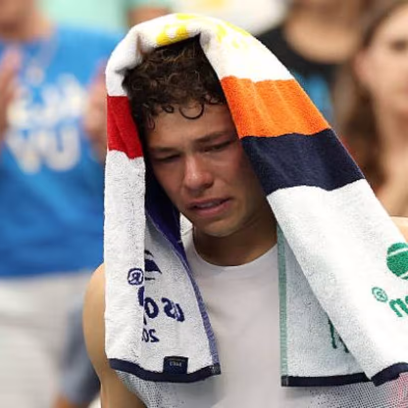 Ben Shelton at the 2025 US Open. Photo: Getty