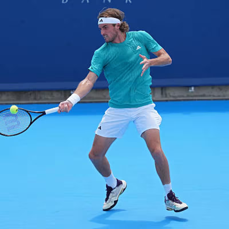 Tsitsipas eliminated from Cincinnati 2025 by Bonzi. Photo: Getty