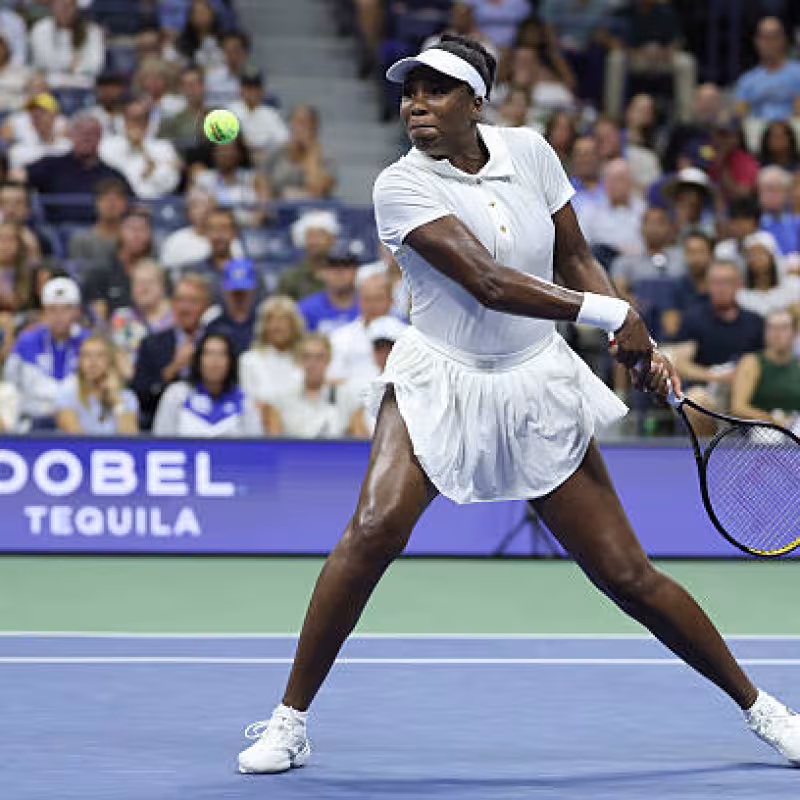 Venus Williams, in the doubles draw of the US Open 2025. Photo: gettyimages