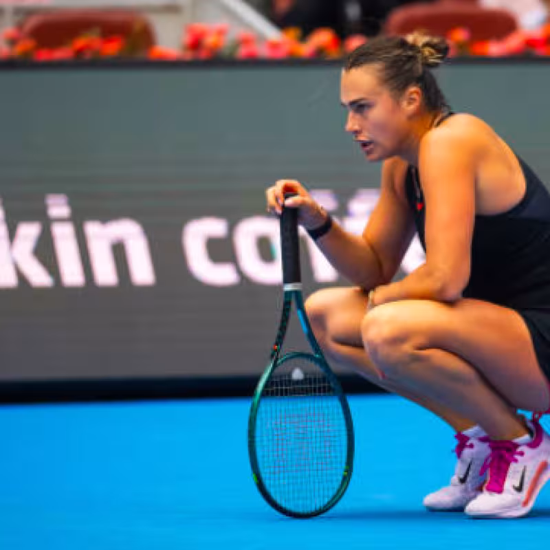 Aryna Sabalenka withdraws from the WTA 1000 in Beijing. Source: Getty