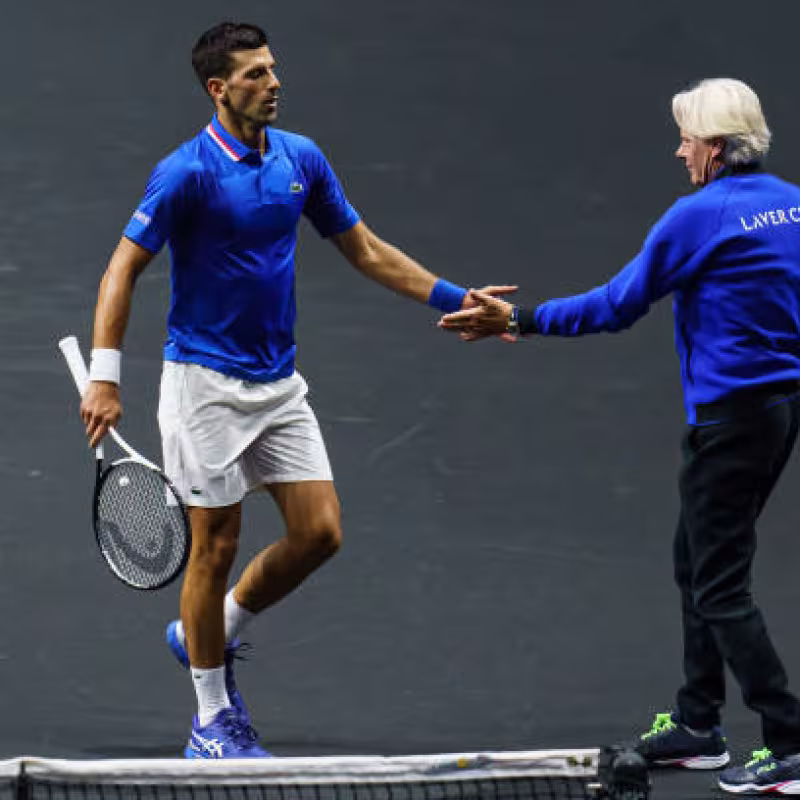 Borg makes it clear: "Djokovic is the greatest tennis player of all time." Photo: Getty Images.