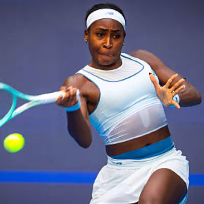 Cori Gauff advances to quarterfinals in Beijing. Source: Getty