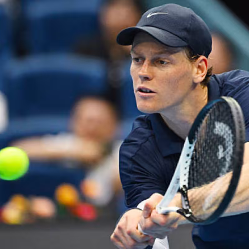 Schedule and where to watch Jannik Sinner in the ATP Beijing 2025 semifinals against Alex De Minaur. Source: Getty