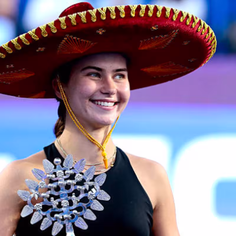 Iva Jovic, champion at the WTA Guadalajara. Source: Getty