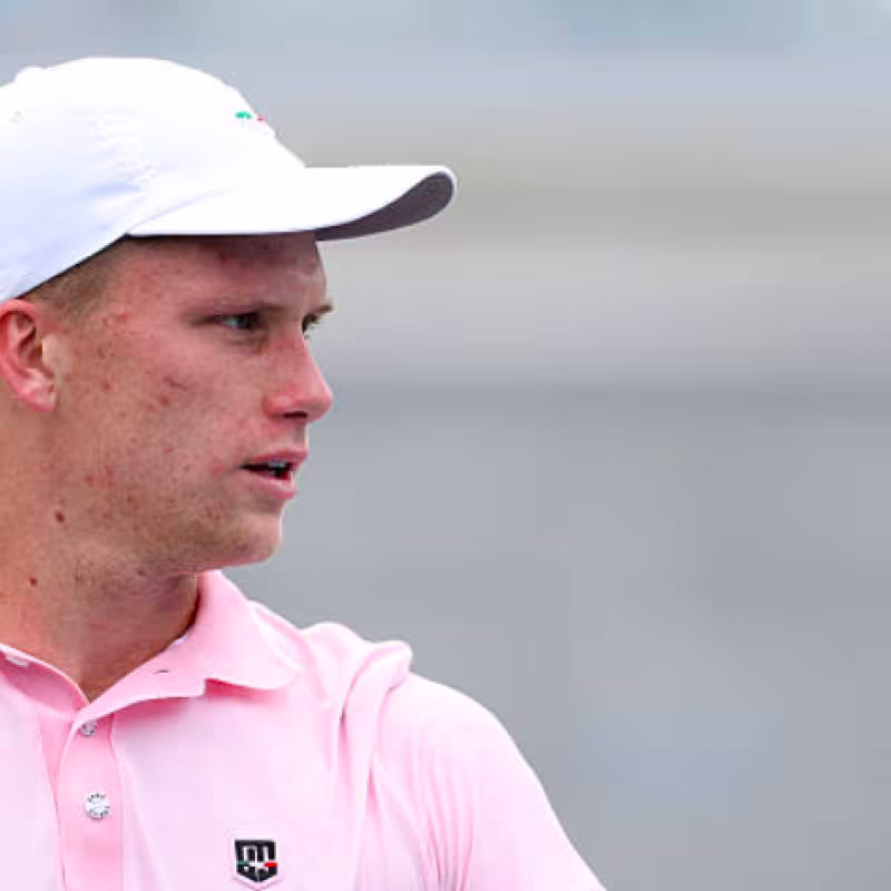 Jenson Brooksby, a very peculiar guy in the ATP locker room. Source: Getty