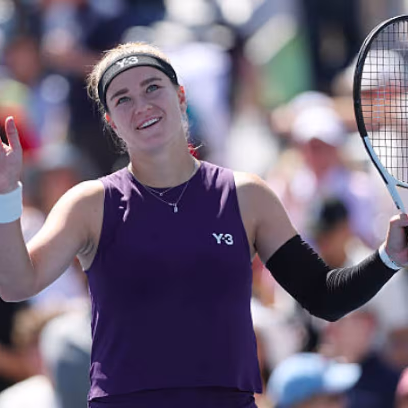 Karolina Muchova, the marathon runner of this US Open 2025. Source: Getty