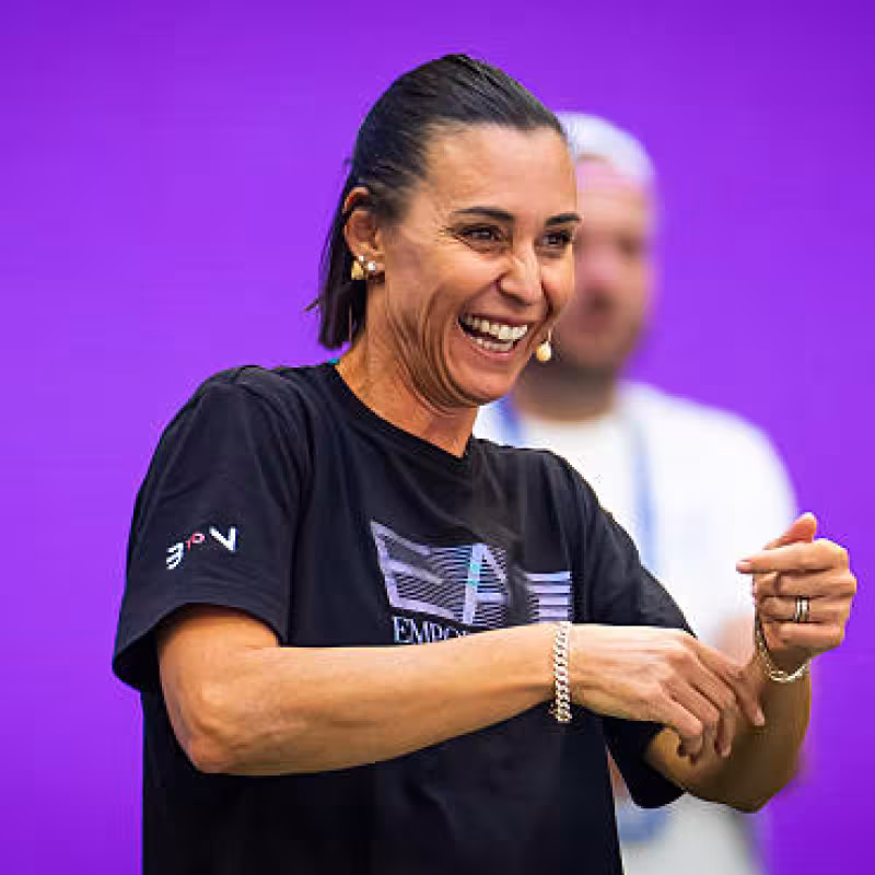Pennetta: "To be a coach, you have to 'kill' your player self and then be reborn as a coach." Photo: Getty Images
