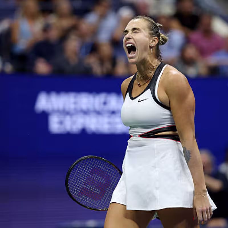 Sabalenka: "I just want to become a better player and see how far I can go". Photo: Getty Images