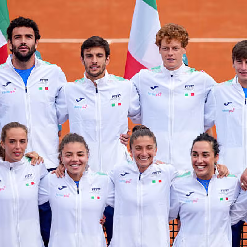 Tennis "speaks" Italian. Photo: Gettyimages